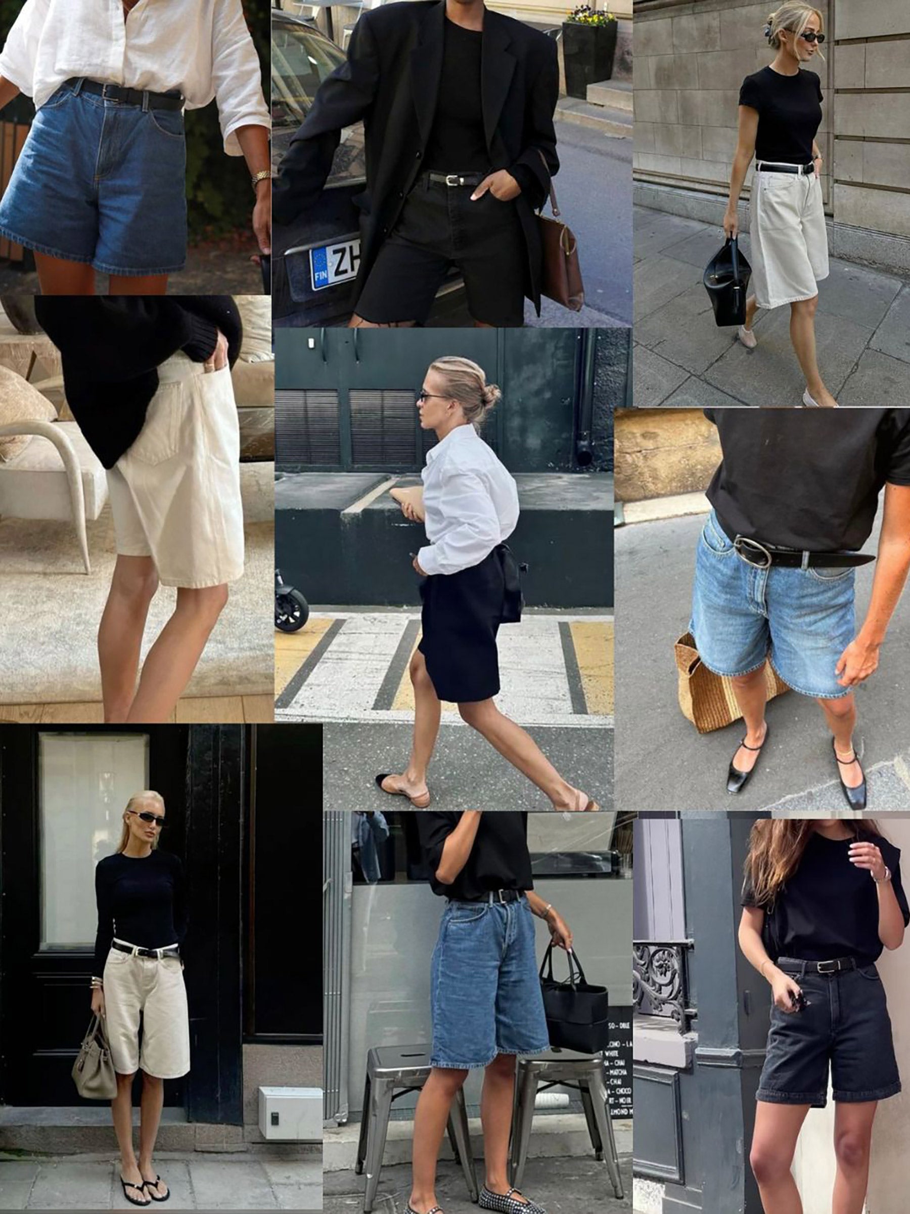 The Denim Bermuda Short is Set to be The Biggest Trend of Spring Summer