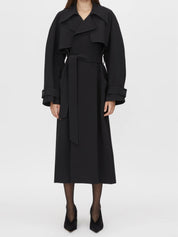 Camilla and Marc Moriallas Trench Coat in Black | theUNDONE