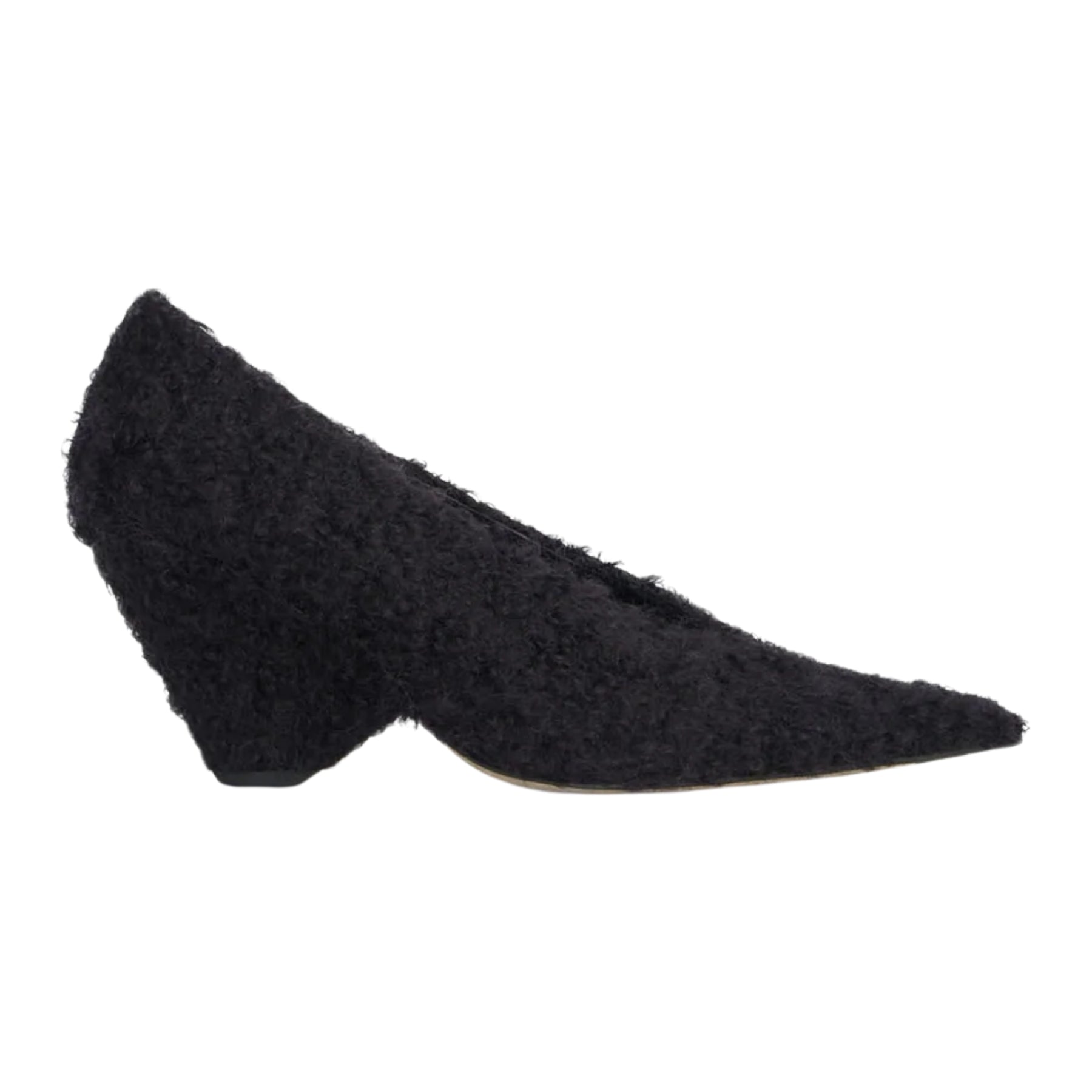 CAMILLA AND MARC | Rhys Mohair Pump in Black | The UNDONE