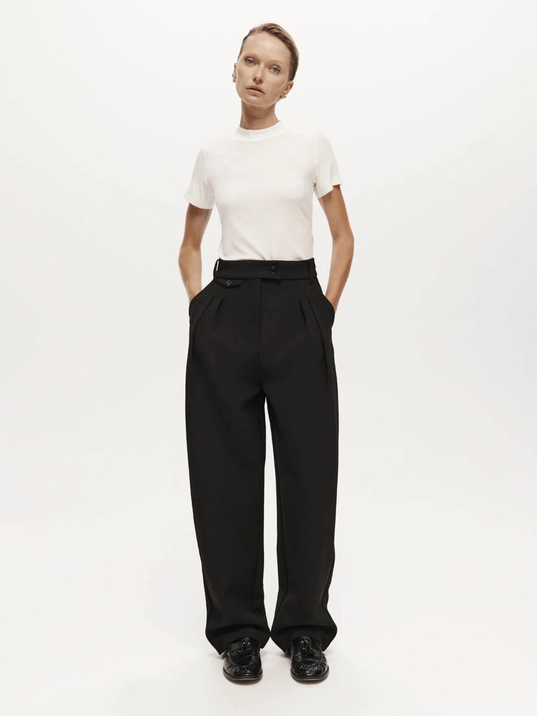 Harris Tapper Adam Trouser in Black