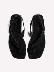 Nelson Made | Anti Sandal Black Leather