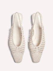 Nelson Made | Cali Woven Flat Crema