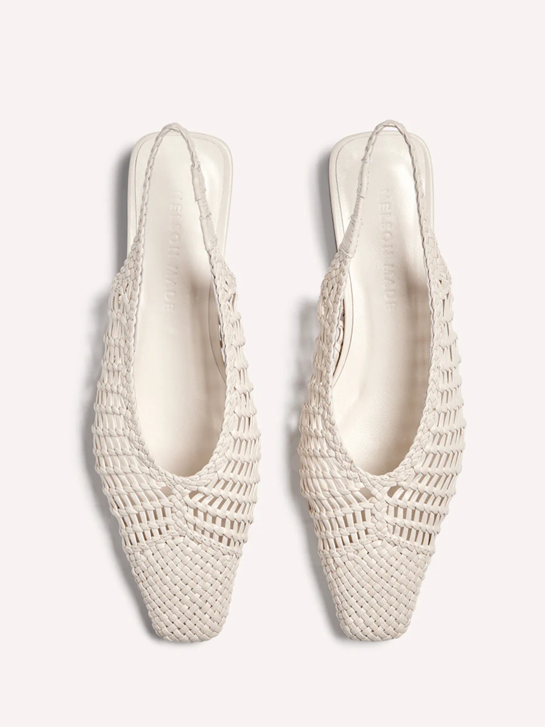Nelson Made | Cali Woven Flat Crema