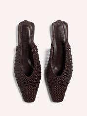 Cali Woven Flat Koffee
