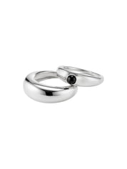 Cara Domed Ring Set