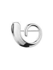AGMES | Marta Brooch in Sterling Silver | The UNDONE