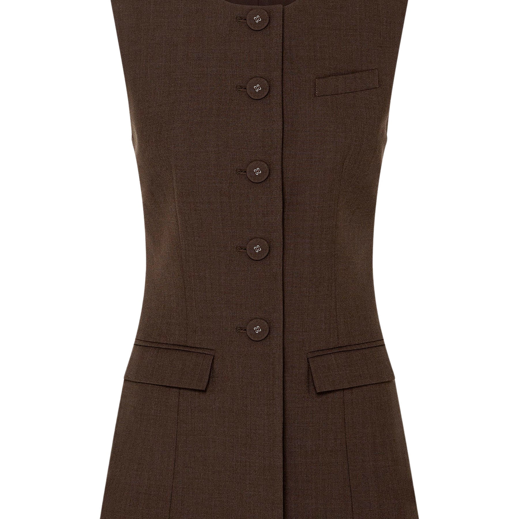 Anna Quan | Bailey Top in Chocolate Brown | The UNDONE