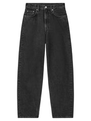 COS | Bay Barrel-Leg Jeans in Black | The UNDONE