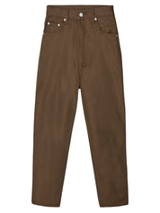 COS | Bay Barrel-Leg Jeans in Brown | The UNDONE