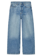 COS | Volume Wide-Leg Jeans in True Blue | The UNDONE