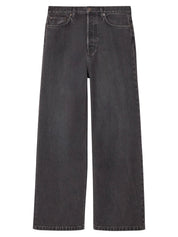 COS | Volume Wide-Leg Jeans in Washed Black | The UNDONE
