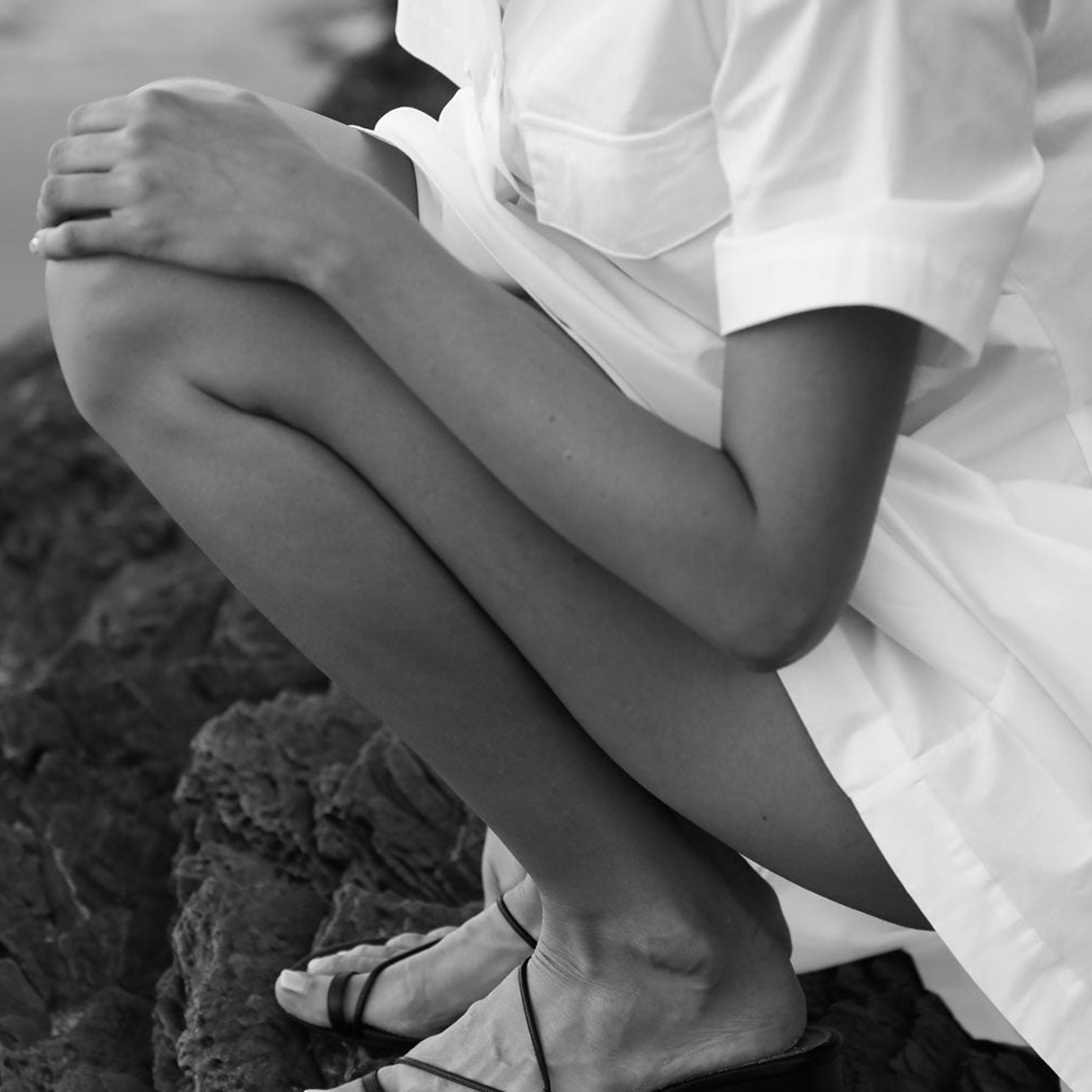 Emme Parsons | Susan Slide in Black Nappa | The UNDONE