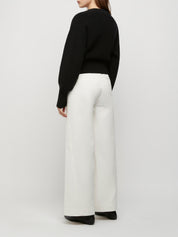 FRIEND OF AUDREY | The Classic Cotton Cardigan in Black | The UNDONE