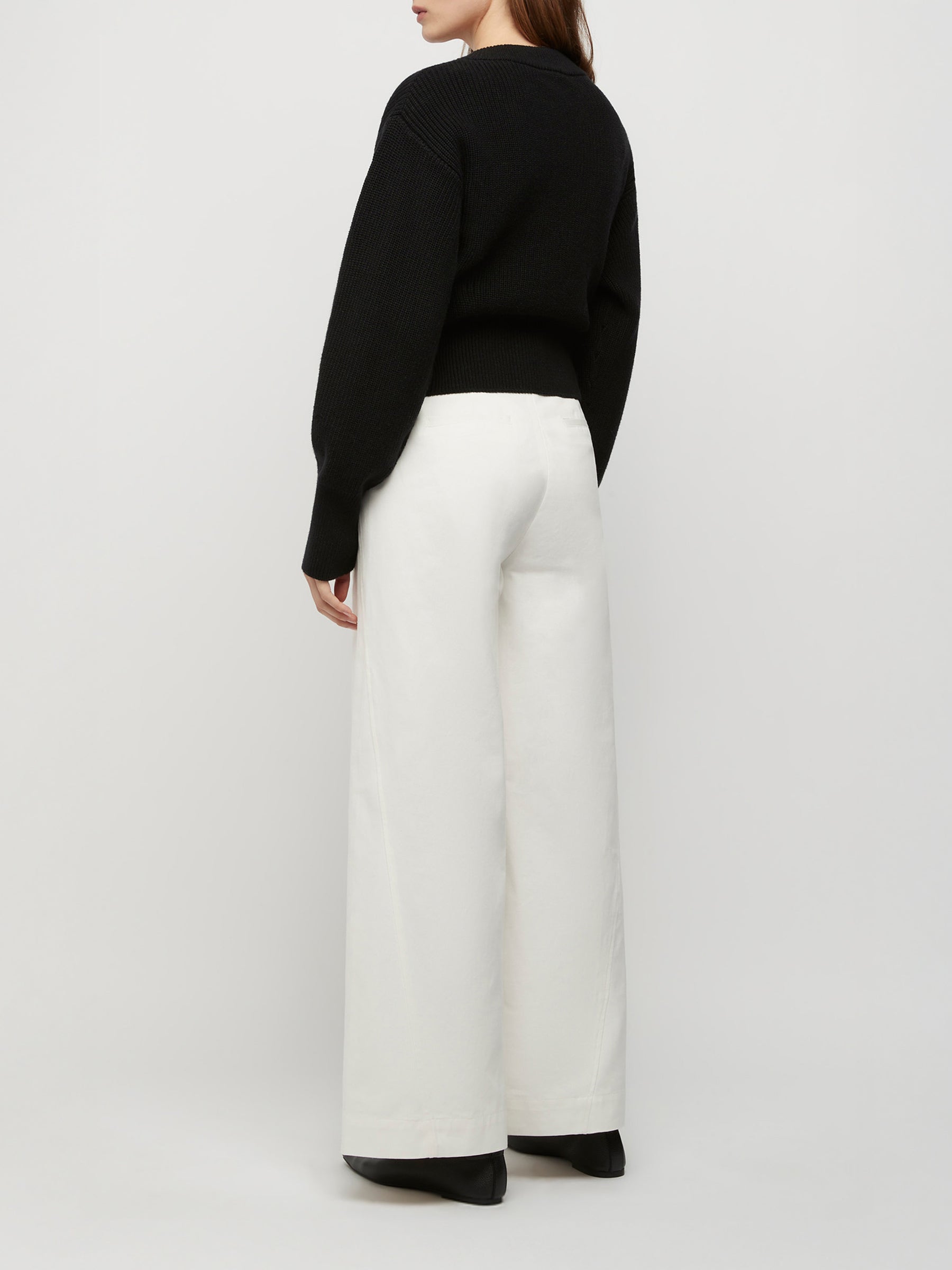FRIEND OF AUDREY | The Classic Cotton Cardigan in Black | The UNDONE