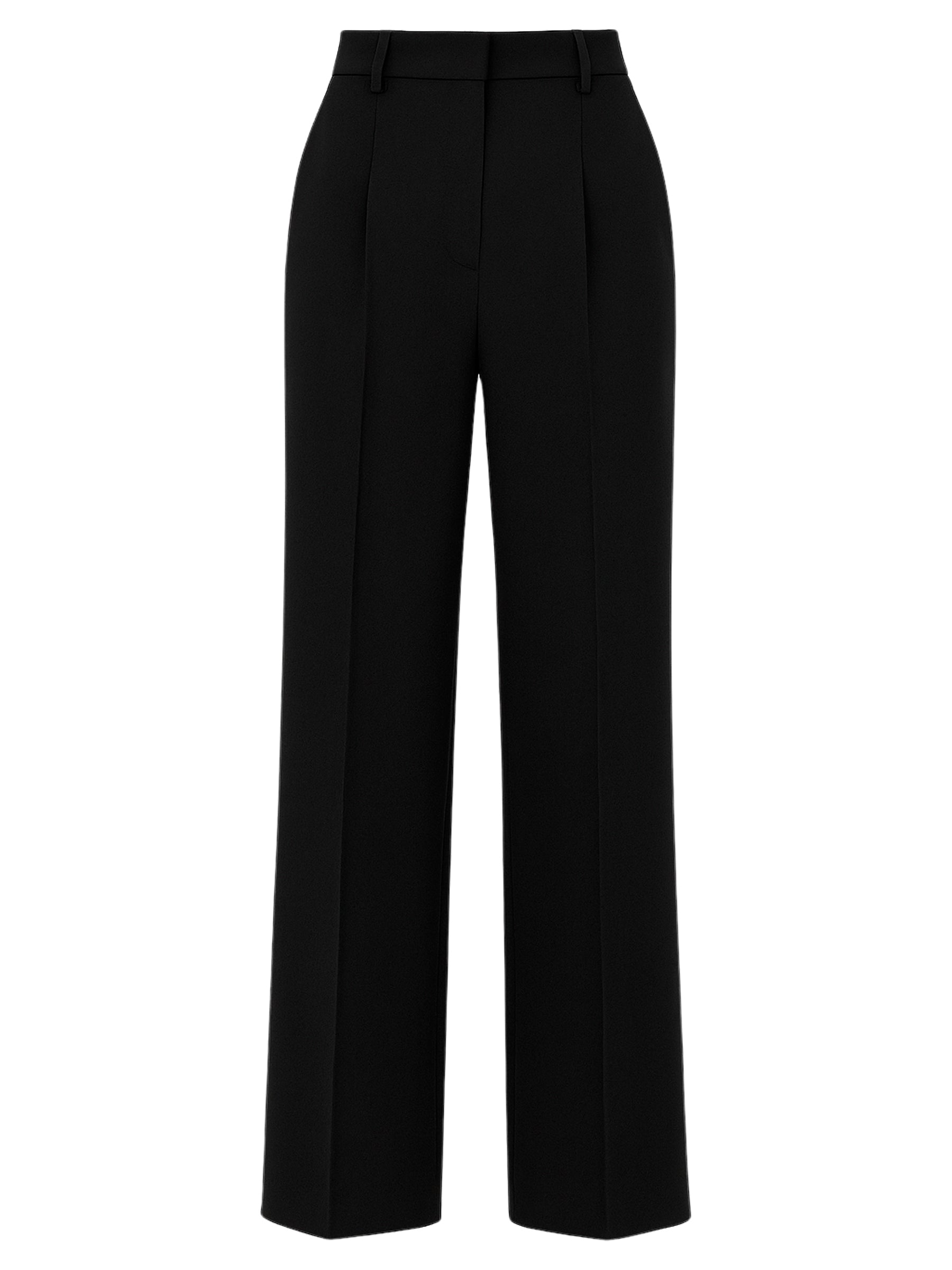 FRIEND OF AUDREY | The Classic Tailored Suit Trouser in Black | The UNDONE