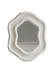 Lucy Montgomery X Jardan | Onda Mirror Small in White | The UNDONE