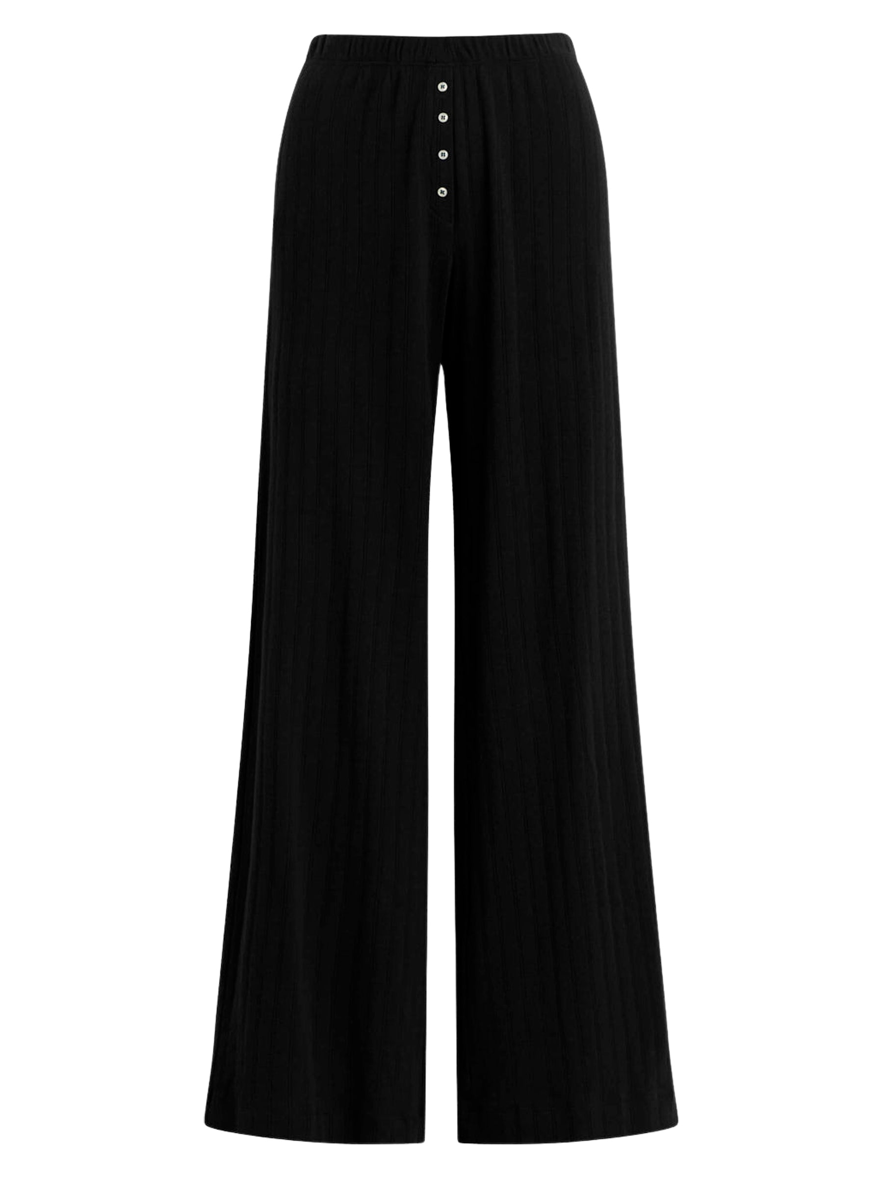 LESET | Pointelle Boxer Pant in Black | The UNDONE