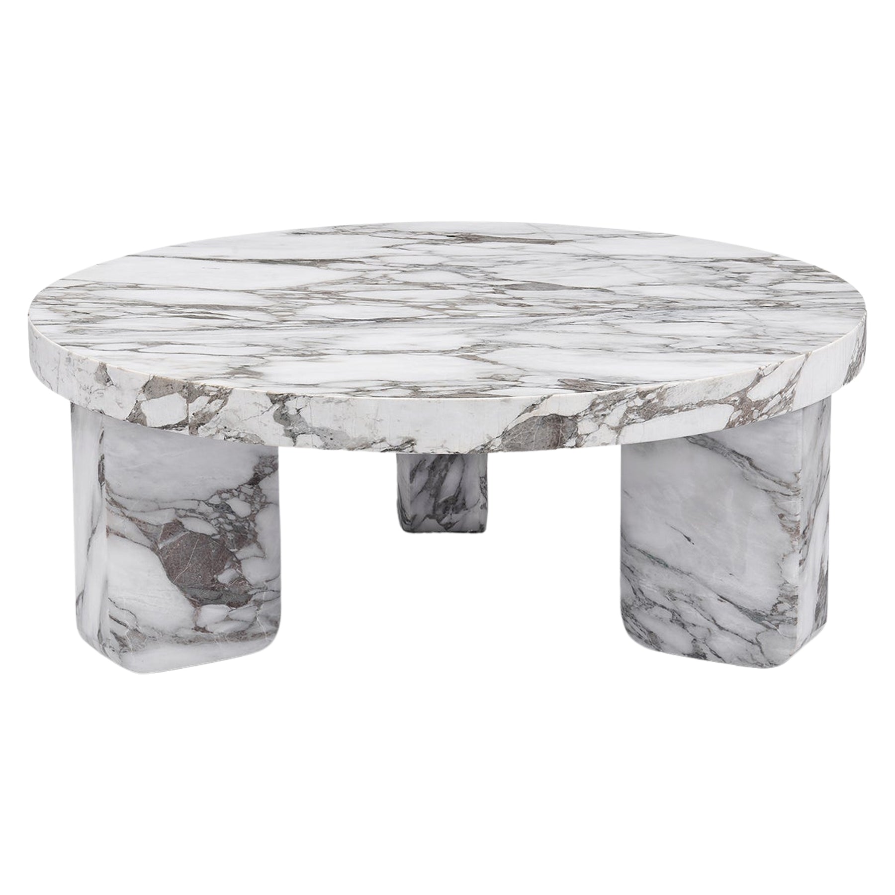 MCM House | Arii Coffee Table in Grey and White Arabescato Marble | The UNDONE