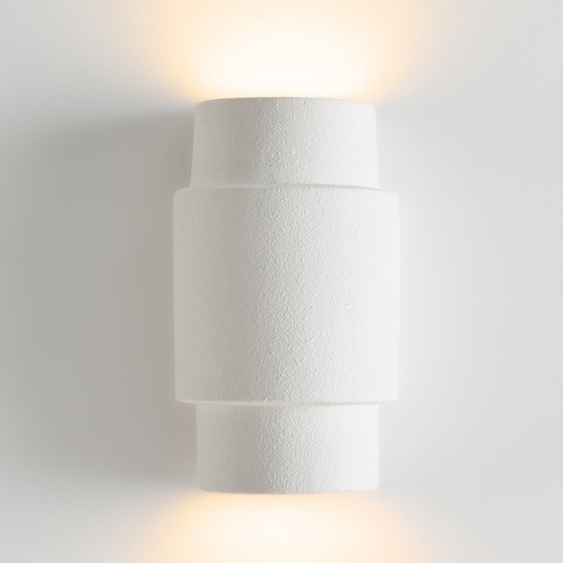 MCM House | Vertex Wall Sconce in White Resin | The UNDONE