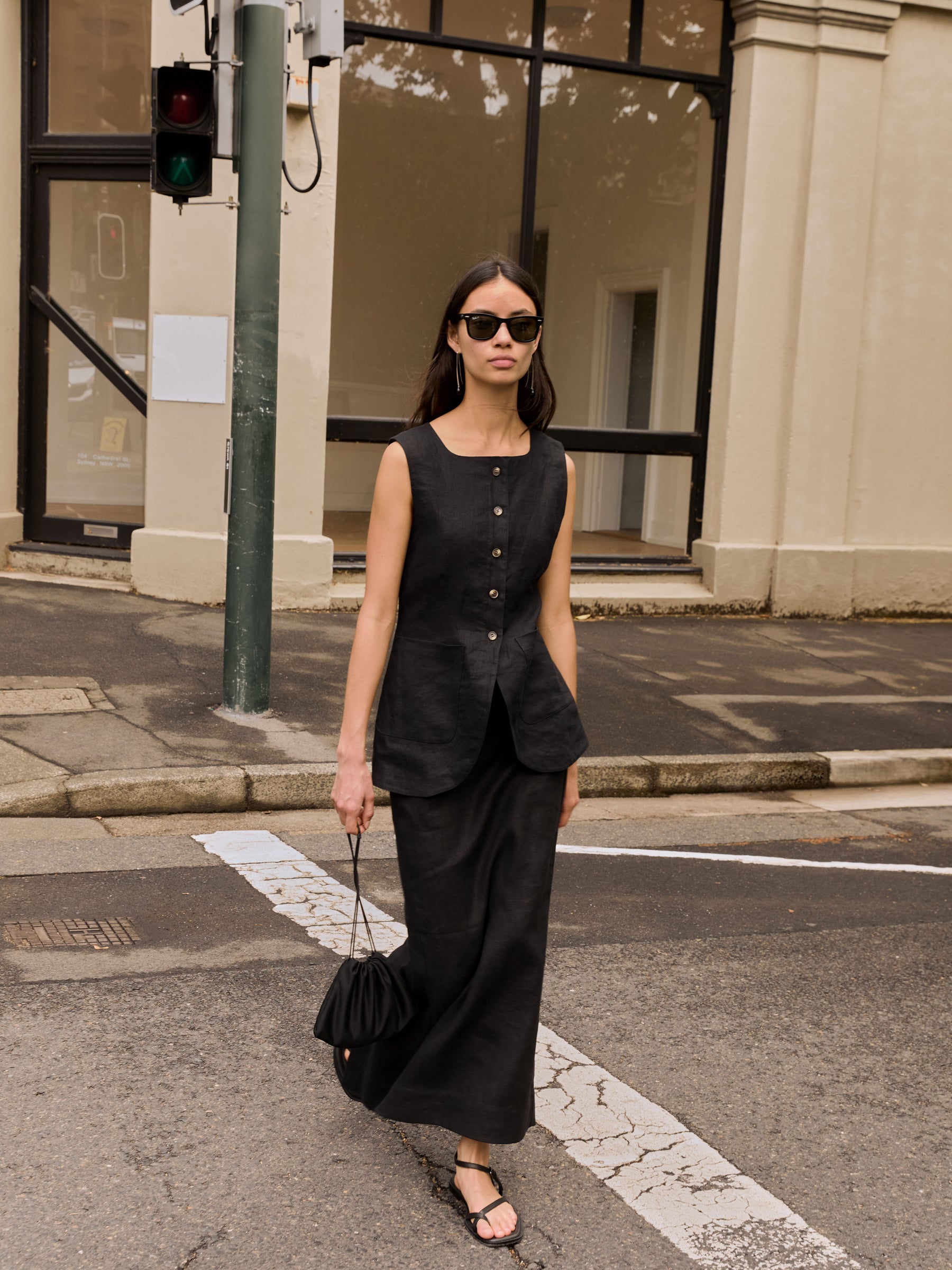 POSSE | Emma Pencil Skirt in Black | The UNDONE