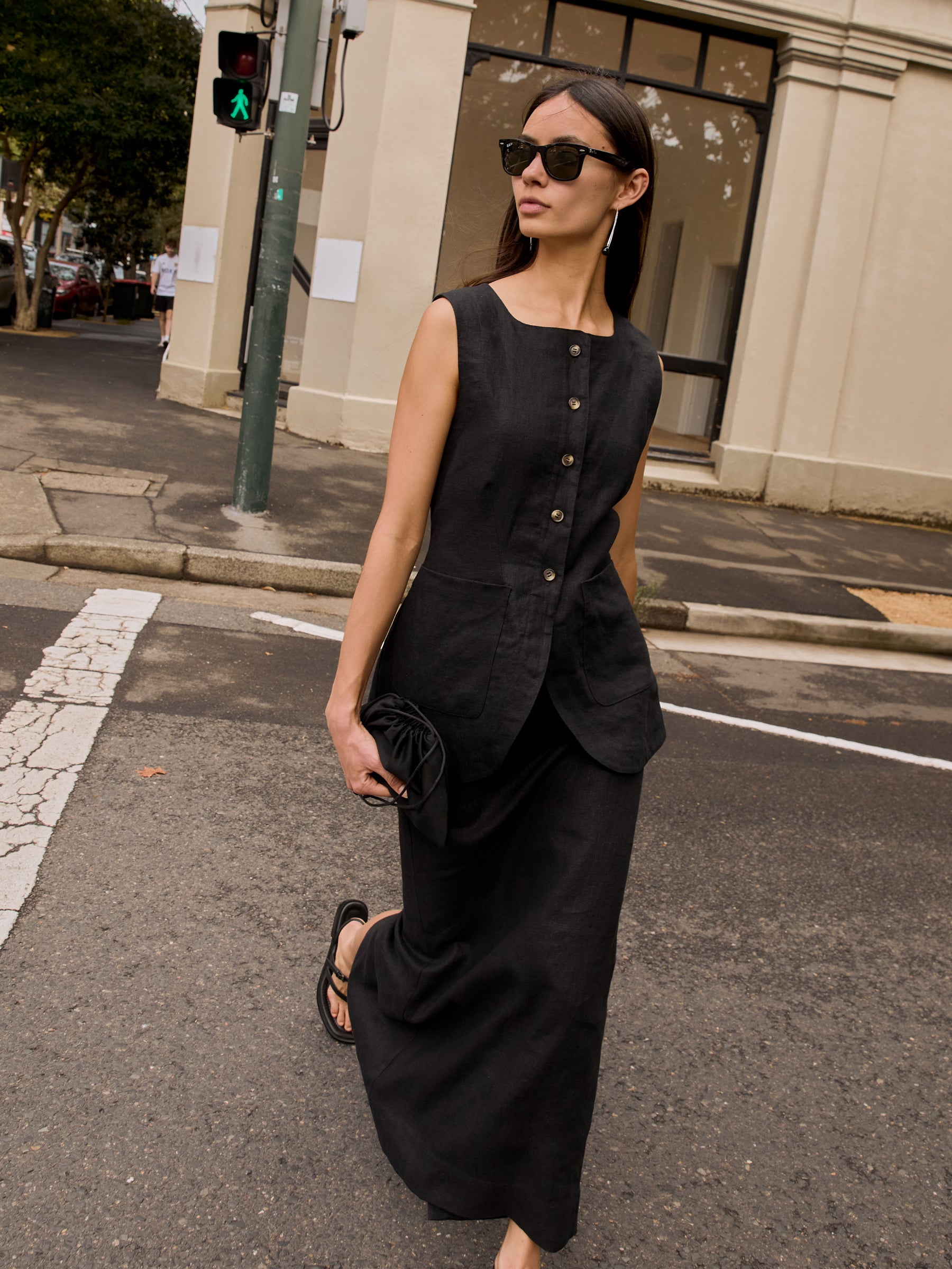 POSSE | Emma Pencil Skirt in Black | The UNDONE