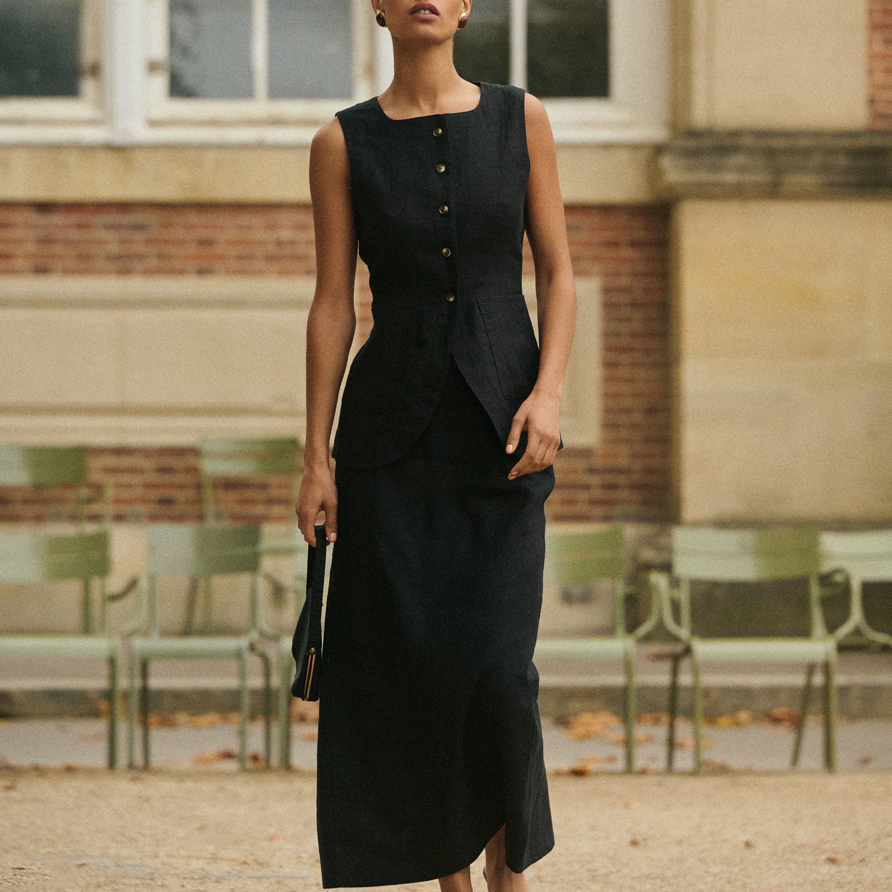 POSSE | Emma Pencil Skirt in Black | The UNDONE