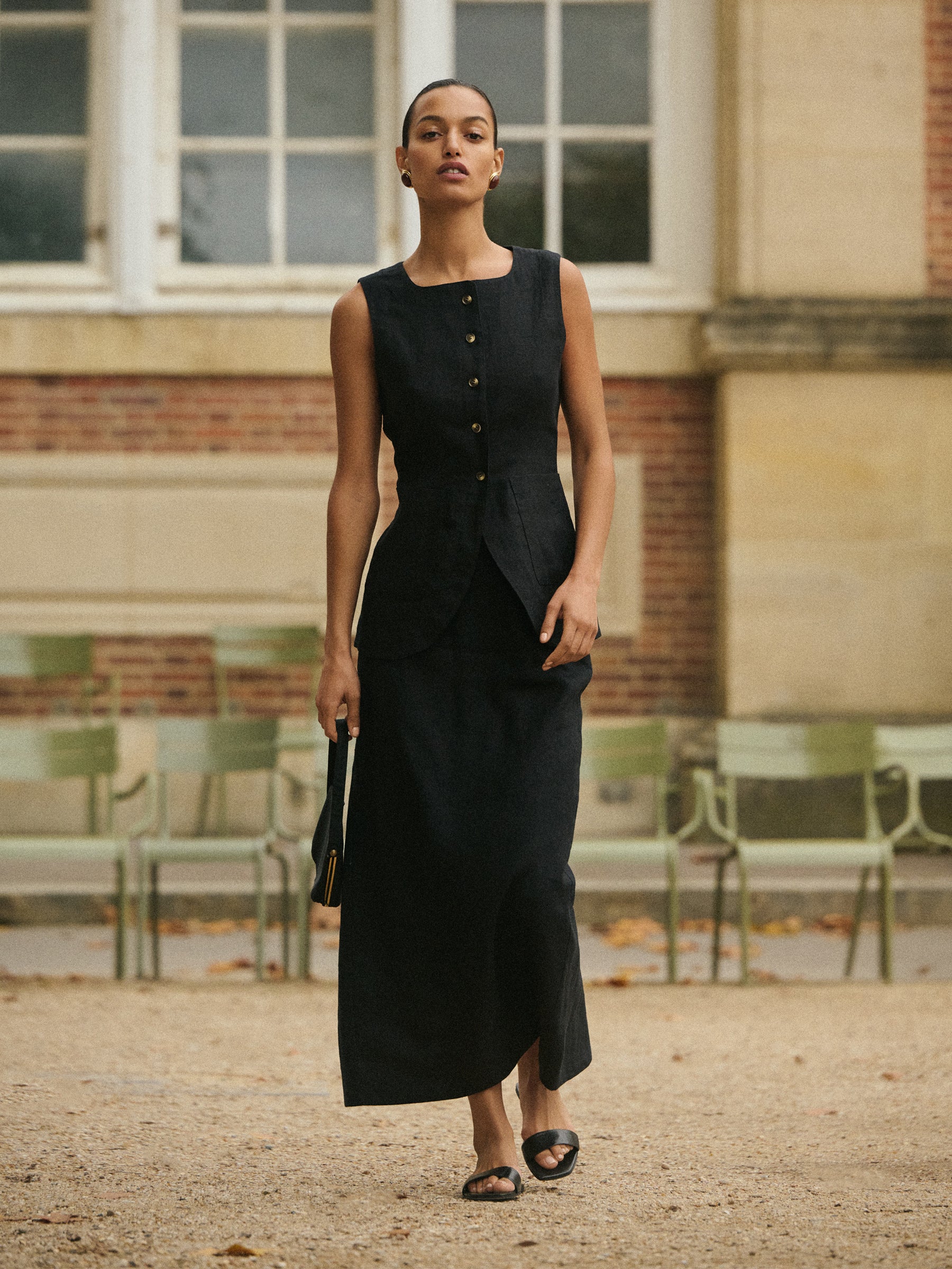 POSSE | Emma Pencil Skirt in Black | The UNDONE