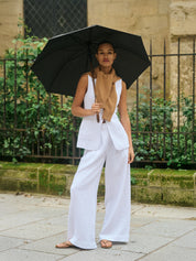 POSSE | Parker Trouser in Ivory | The UNDONE