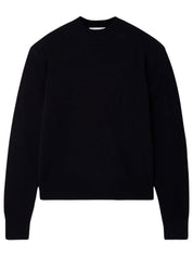 The Frankie Shop | Rafaela Oversized Wool and Cashmere-Blend Sweater in Black | The UNDONE