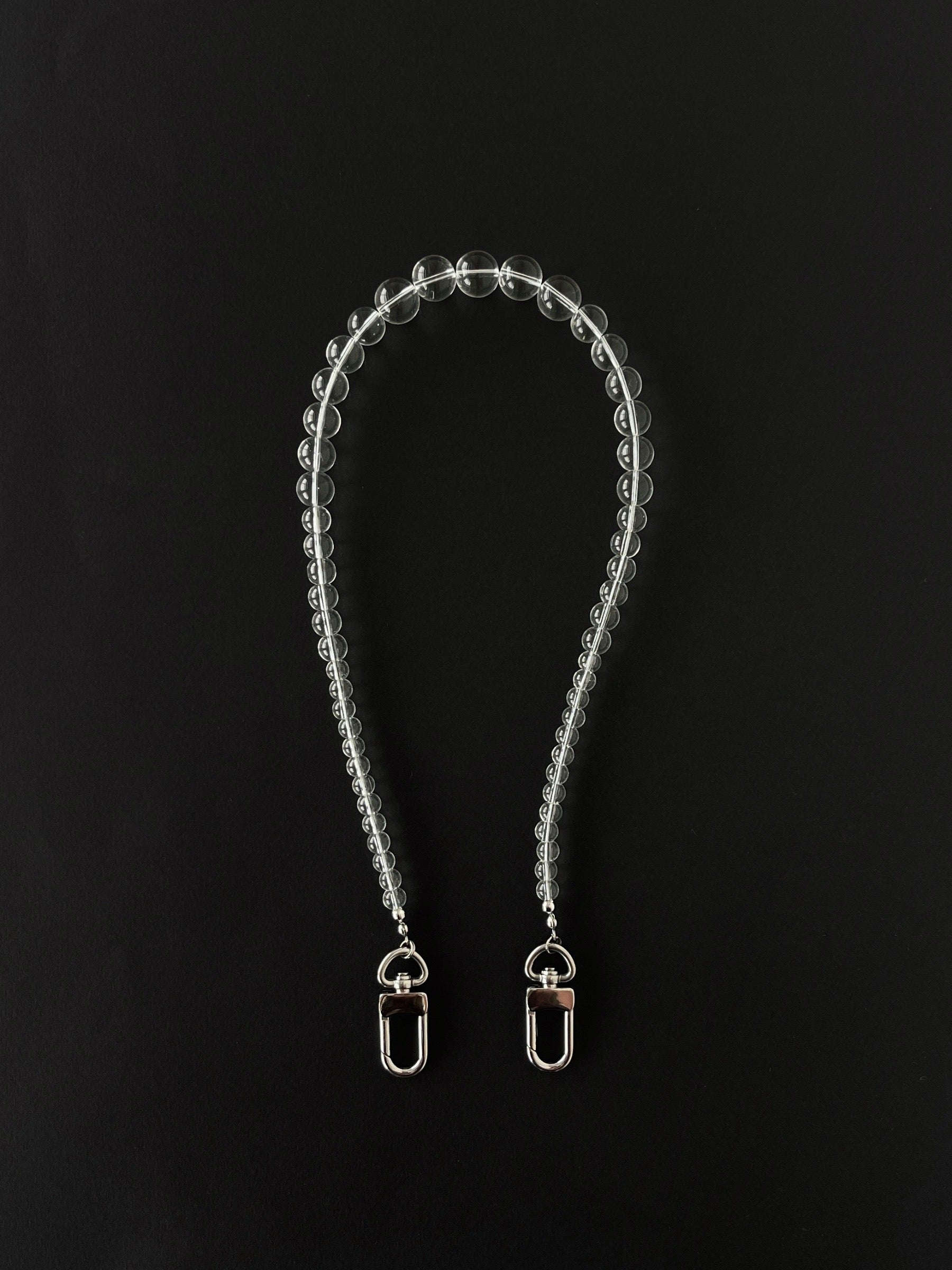 Clear Glass Beaded Phone Wristlet - Functional Jewellery | The UNDONE