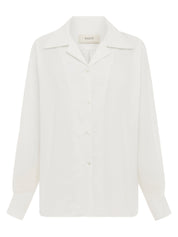 SAINT | Organic Cotton Shirt in Natural | The UNDONE