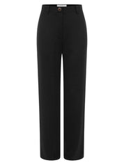 SAINT | Silk Pant in Black | The UNDONE