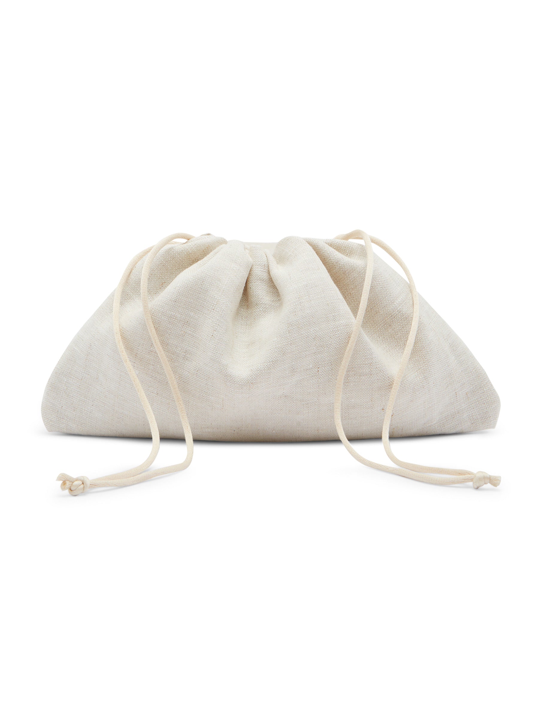 The Everyday Pouch Bag in Neutral Linen | The UNDONE