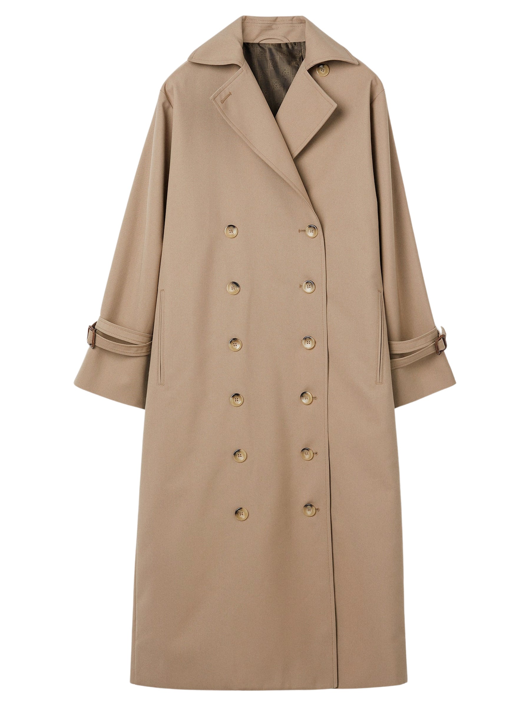 TOTEME | Signature Trench in Khaki | The UNDONE