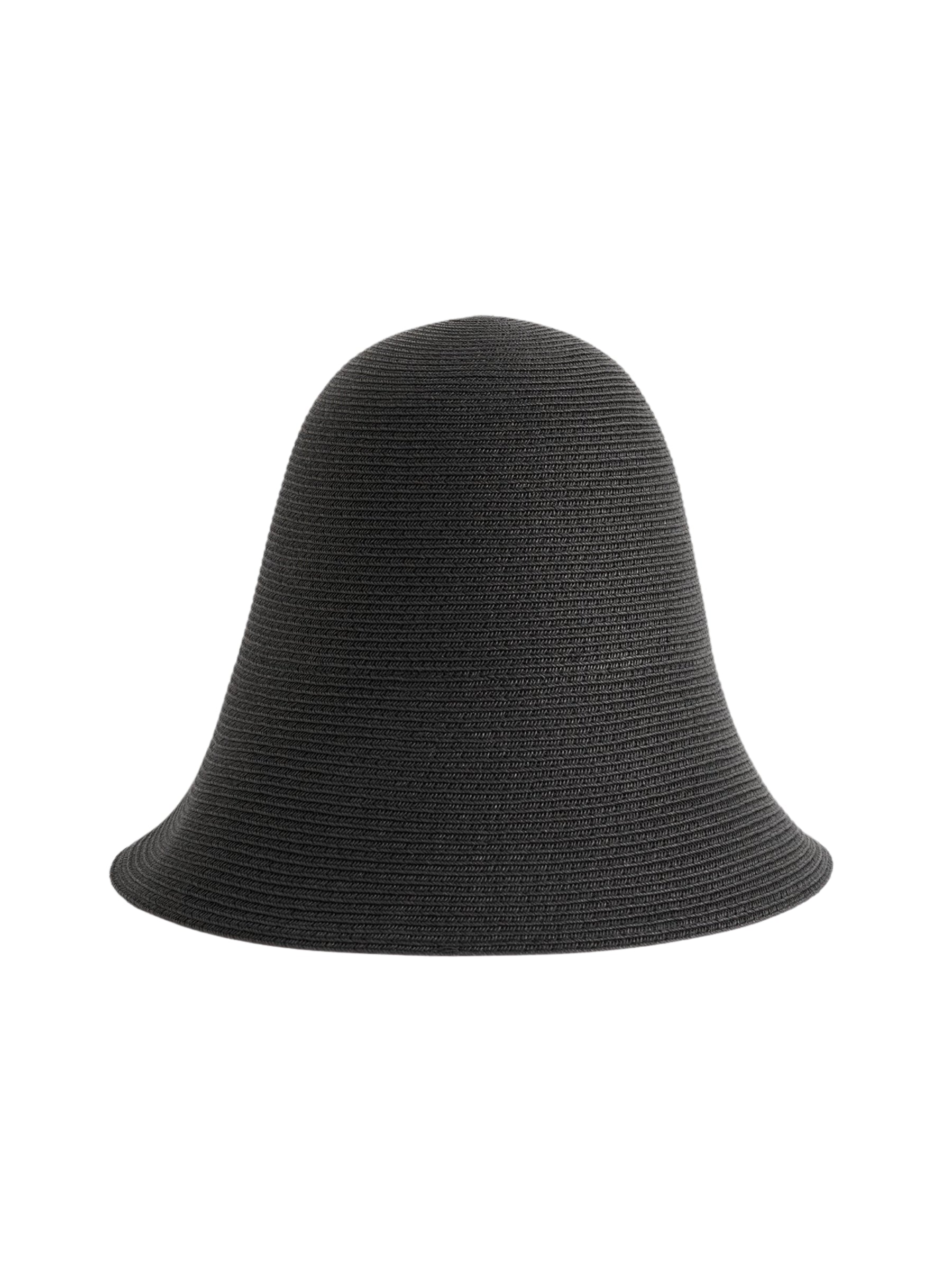 TOTEME | Paper Sun Hat in Black | The UNDONE