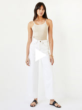 Sir The Label | Wide Leg Jean in White | The UNDONE