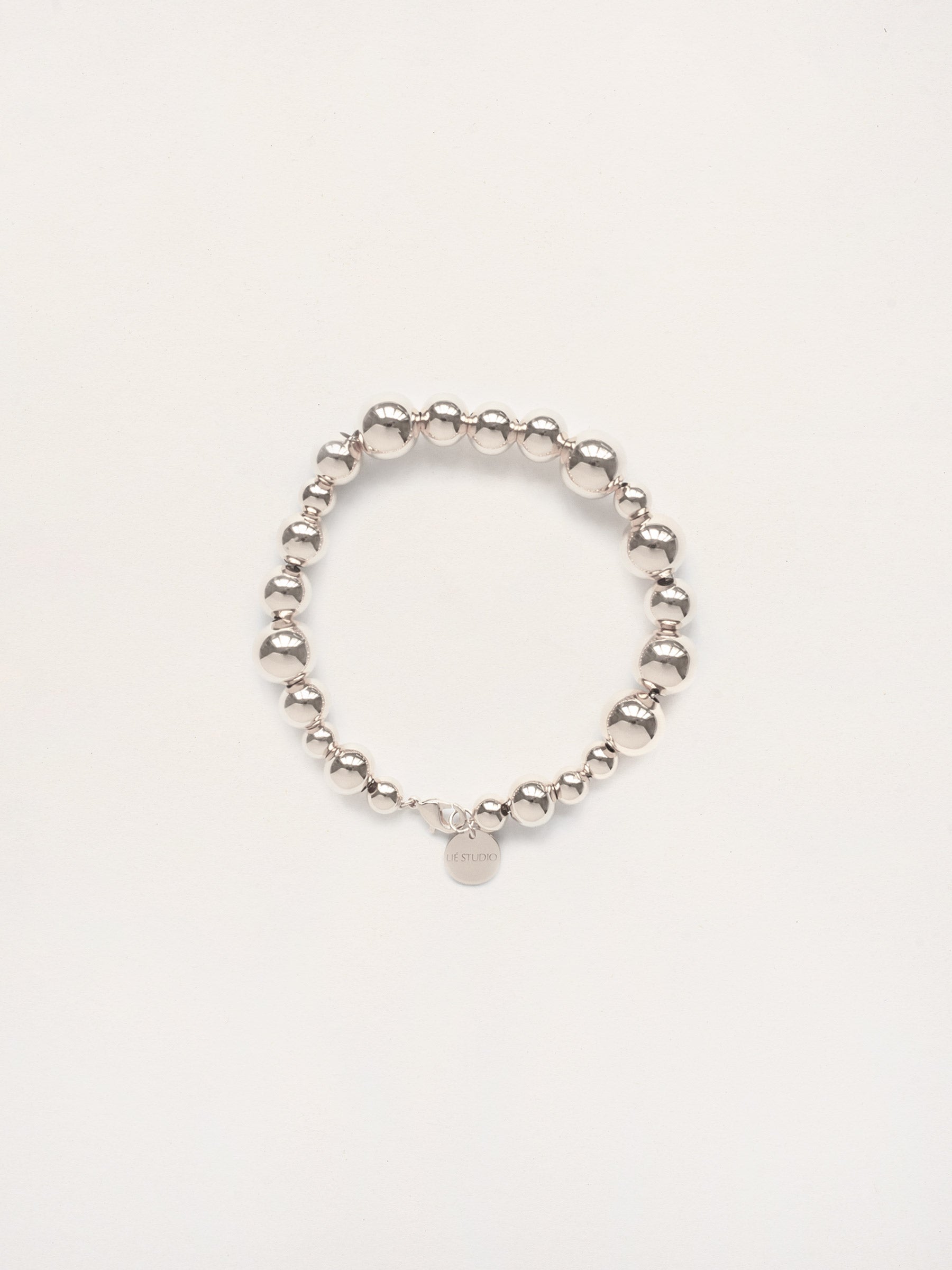 LIÉ STUDIO | The Elly Bracelet in Silver | The UNDONE