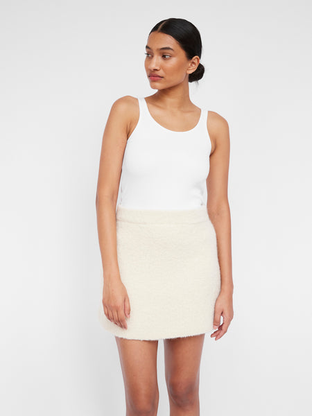 White chalk skirt clearance