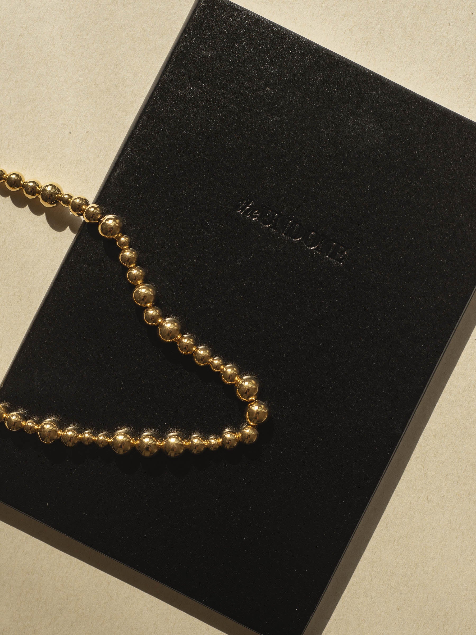 LIÉ STUDIO | The Elly Necklace in Gold | The UNDONE