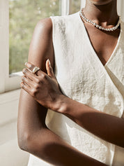 LIÉ STUDIO | The Sofie Ring in Silver | The UNDONE