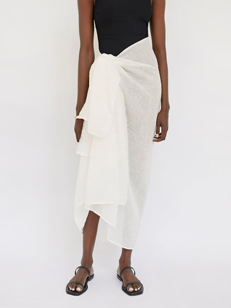 Marle | Alma Sarong in Coconut | The UNDONE by Marle