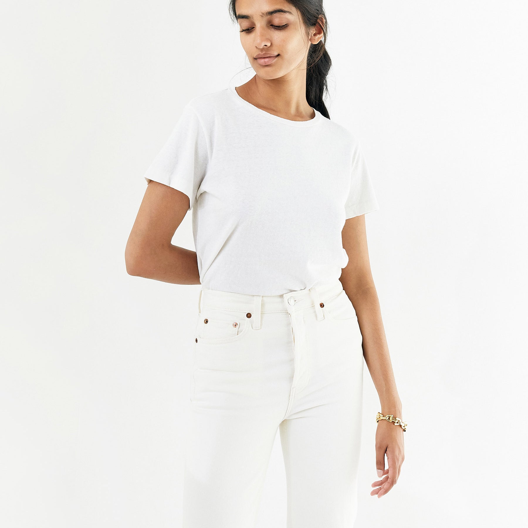 DONE | Classic Tee in Vintage White | The UNDONE