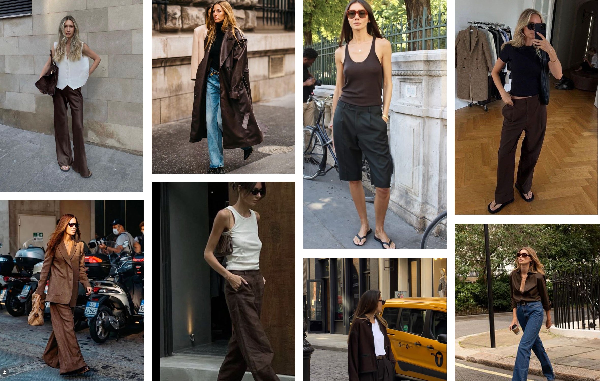 Chocolate Brown Outfit Ideas