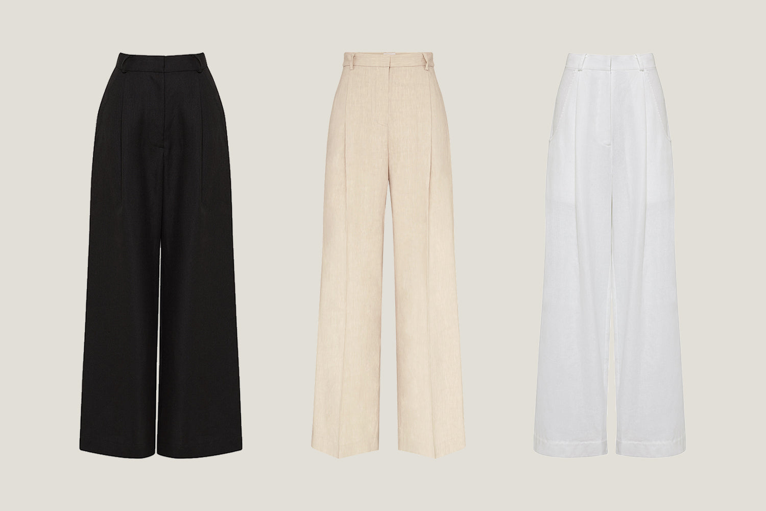 How to Wear High Waisted Pleated Trousers | The UNDONE