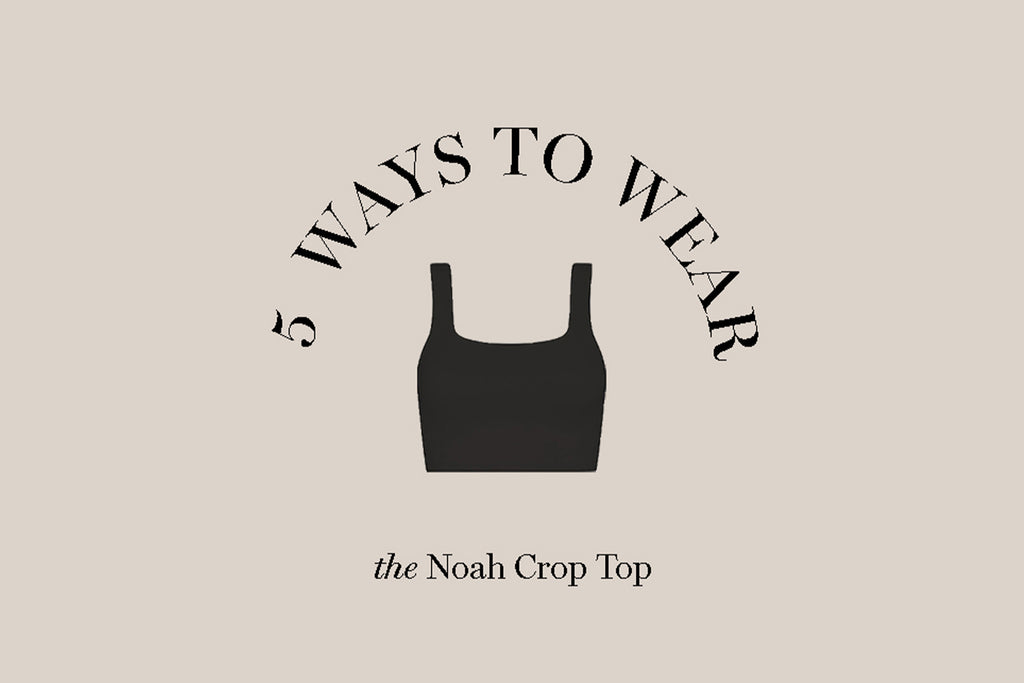 5 Ways to Wear The Bondi Born Noah Crop Top