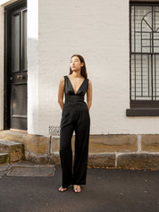 Wynn Hamlyn | Lily Top in Black | The UNDONE