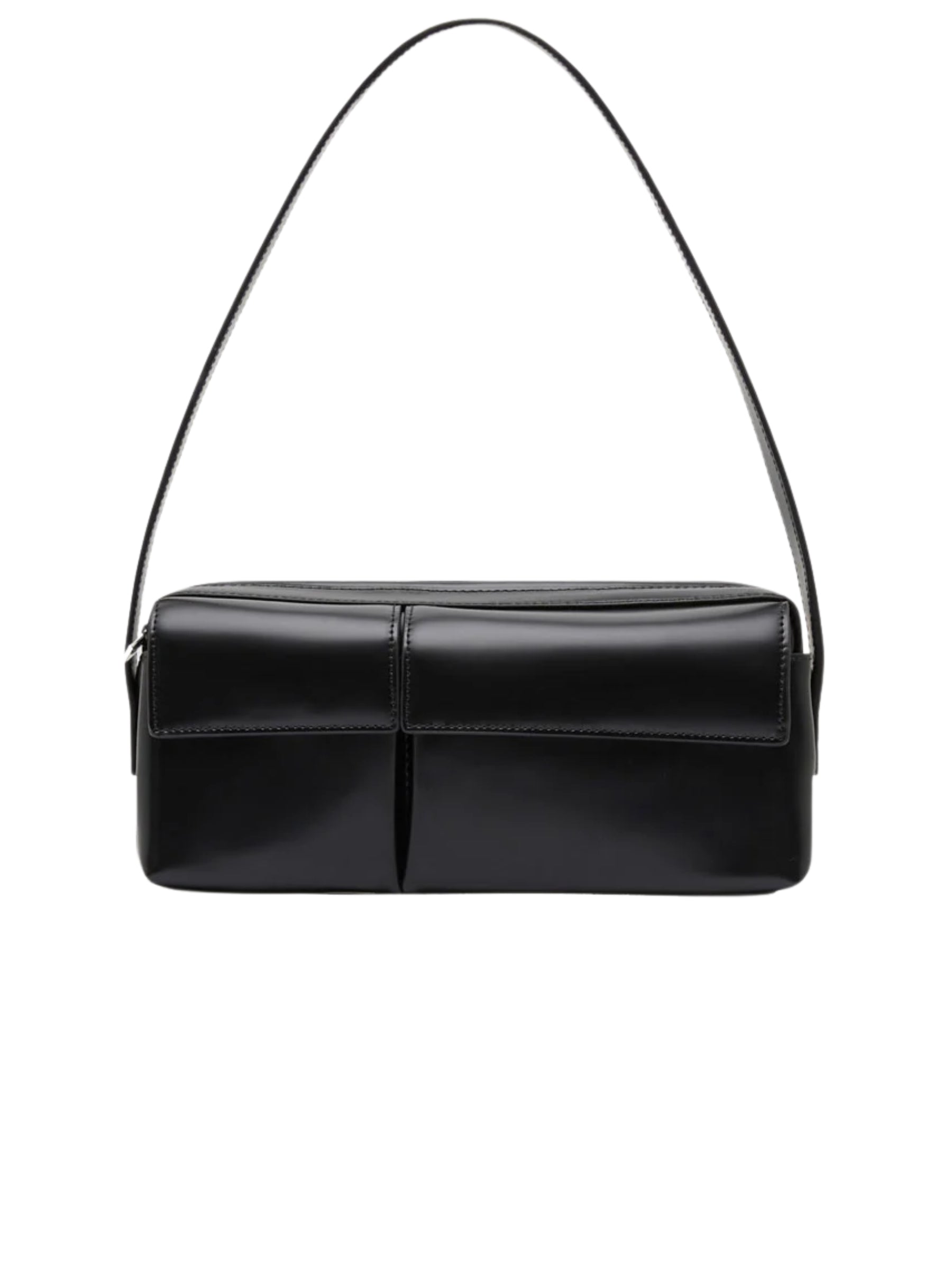 St.Agni 90s Utility Shoulder Bag in Black