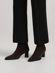 A.Emery | The Meyer Boot in Brown Suede