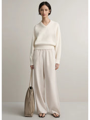 A.Emery | The Diot Knit in Oyster White
