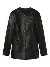 A.Emery | The Esme Leather Jacket in Black